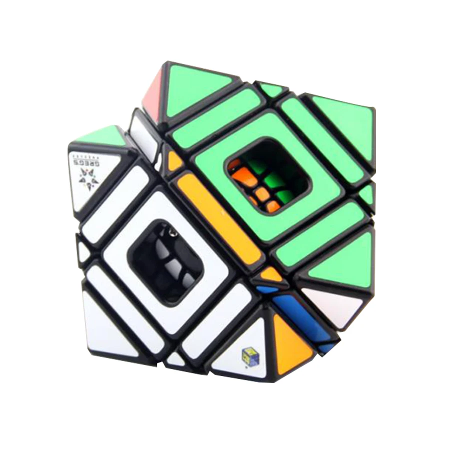 2019 YUXIN multi-skew 3x3x3 магический куб соревнование Жесткий уровень головоломка