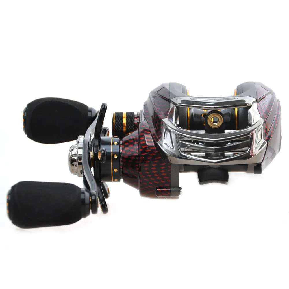 TSURINOYA Baitcasting катушка TS1200 14bb 6.3: 1 Наживка литья Рыбалка катушки 13ball Подшипники +