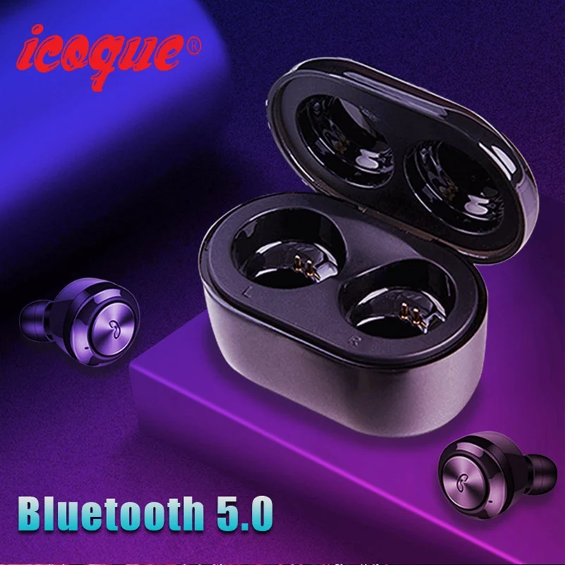 TWS наушники Bluetooth 5 0 Беспроводные Игровая стереогарнитура Handsfree Мини Спортивные