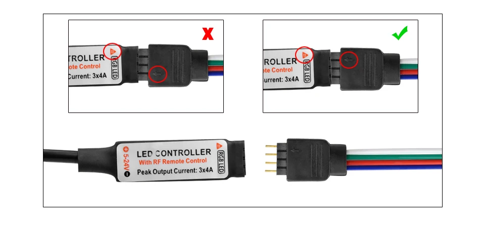 Светодиодная лента RGB с USB-подсветкой беспроводной пульт дистанционного