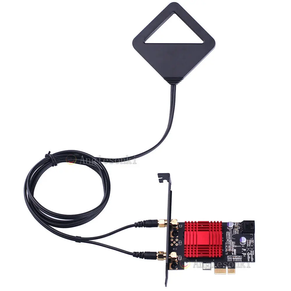 802.11ax Настольный WiFi 6 адаптер и Bluetooth 5,0 Intel AX200 WLAN карта для WIN 10