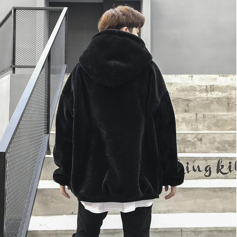 Новинка 2019 зимние розовые пальто из искусственного меха с молнией сбоку и