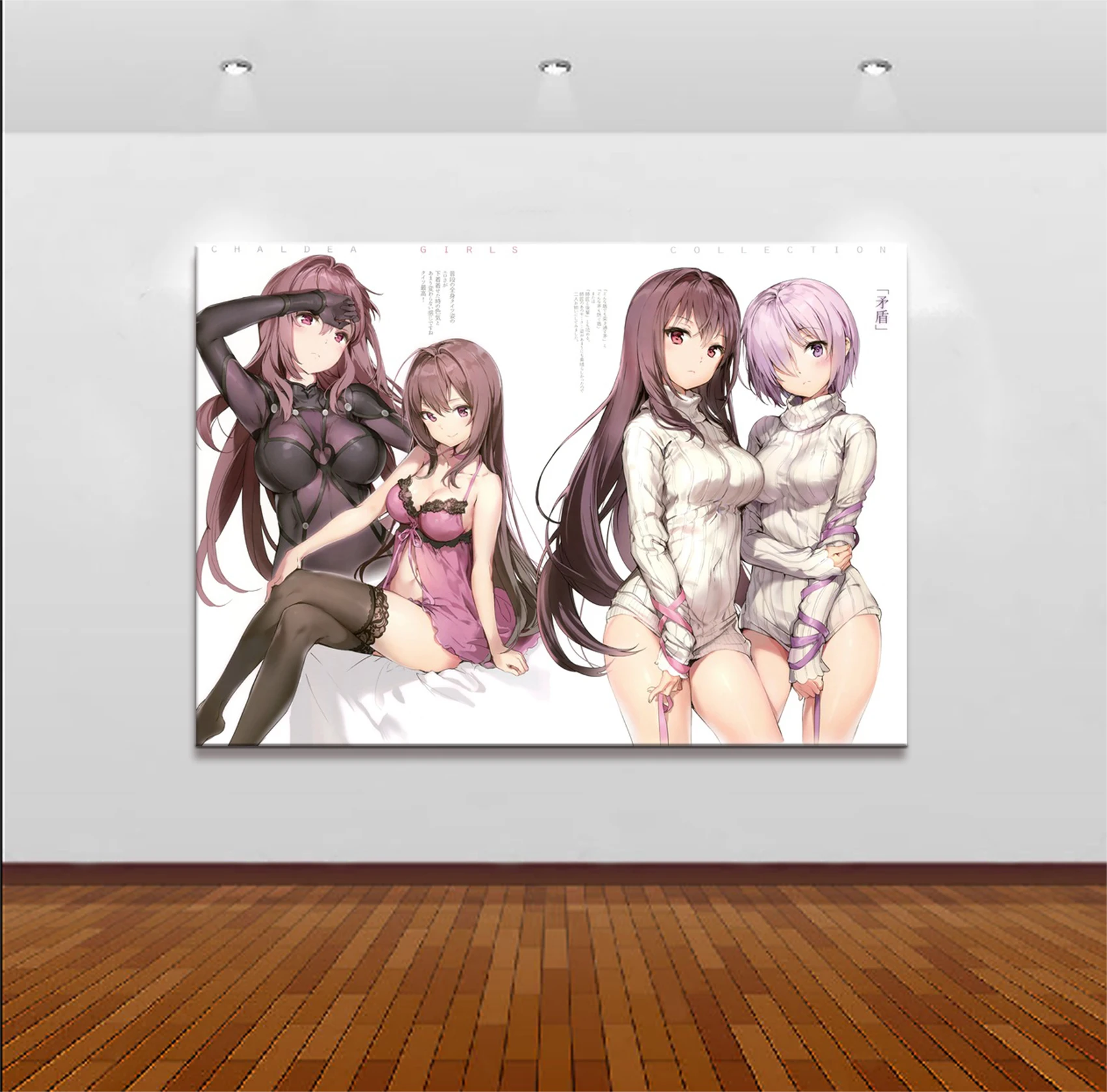 Домашний декор холст 1 шт. Милая Сексуальная аниме Fate Grand Order художественные