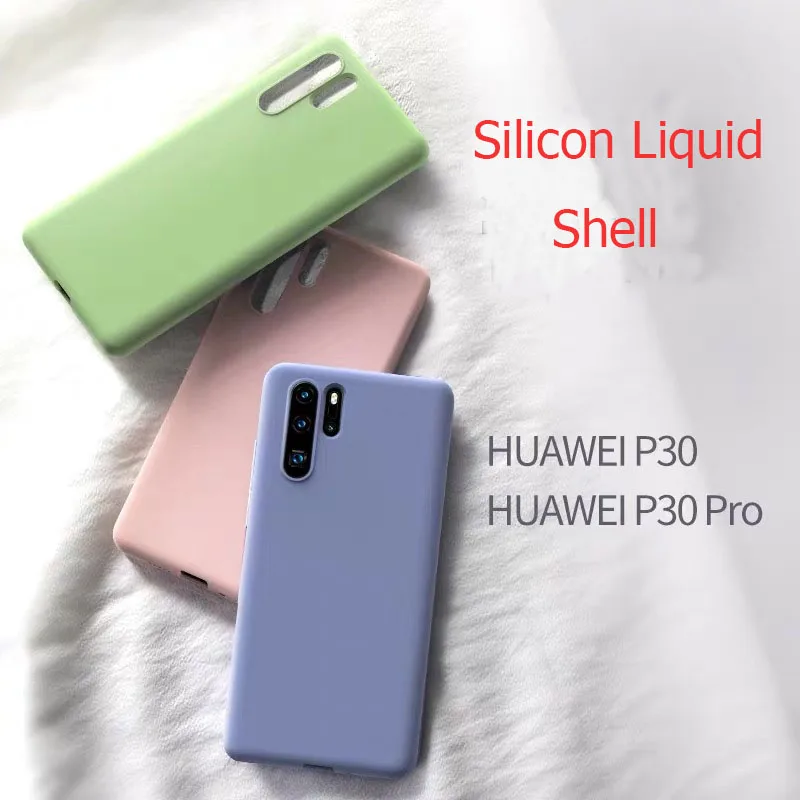 Жидкий Силикон карамельных цветов мягкий ТПУ чехол для Huawei P20 Lite P30 Pro Mate 20 10 9 P10 Plus