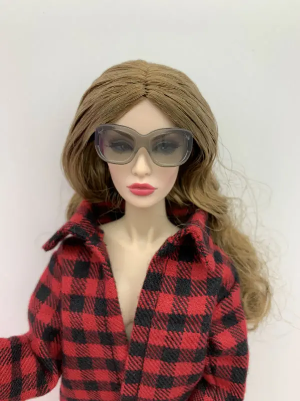 Стиль, аксессуары для кукол, кукла, игрушка sunglassate для BB FR 1:6, куклы BBIA30 - Цвет: square