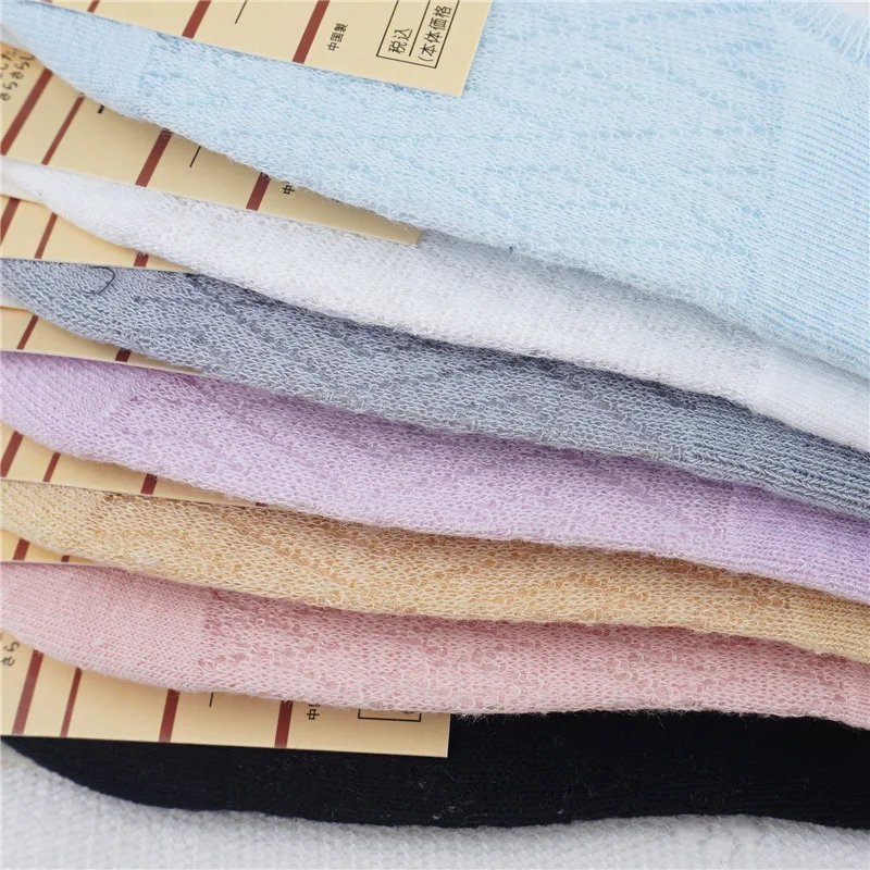 5 Pairs = 10 Pieces Summer New Non-Slip Silicone Ladies Boat Socks Invisible Breathable Sweat-Absorbent Cotton Women | Женская одежда