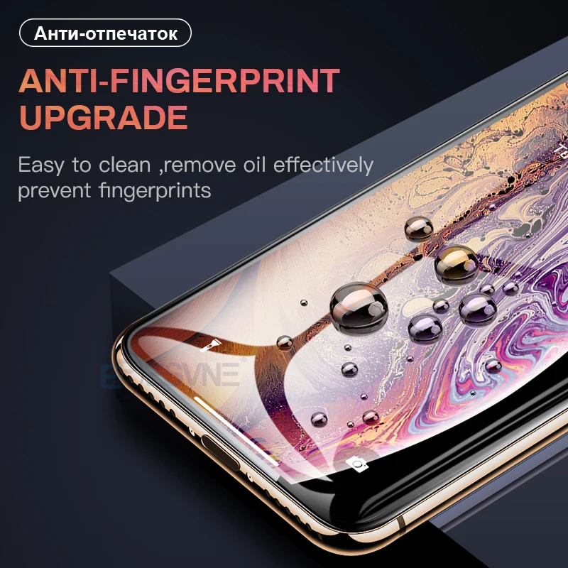 Bapick 30D защита экрана из закаленного стекла для iphone 6s 6 7 8 Plus X XS MAX XR пленка с