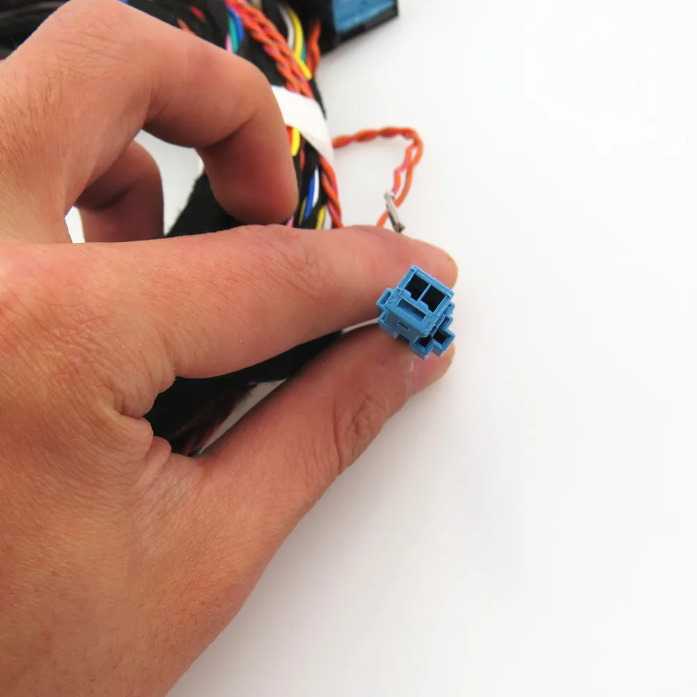 FHAWKEYEQ RCD510 RNS510 RNS310 RNS315 RGB камера заднего вида+ кабель жгут хвост Адаптер для 08-13 VW Tiguan 5ND827566C