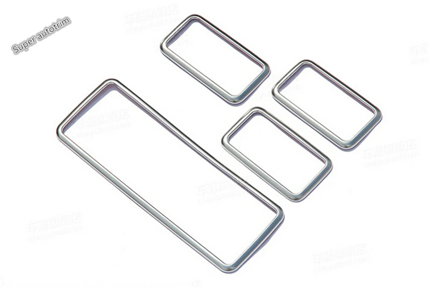 Lapetus Внутренняя дверь подлокотник окно стекло Лифт кнопка Крышка отделка 4 шт.