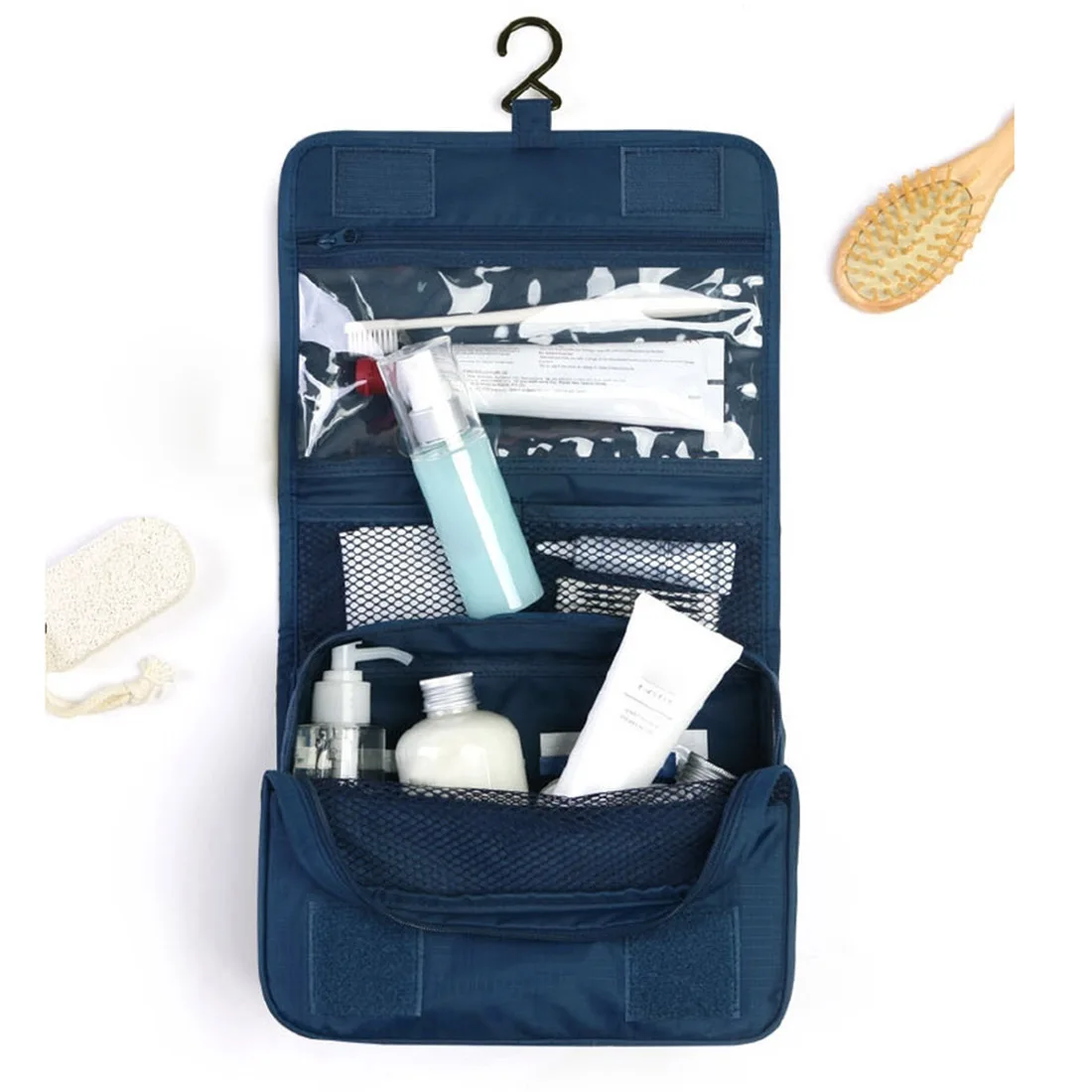 Хипстин складная дорожная сумка для туалетных принадлежностей портативная