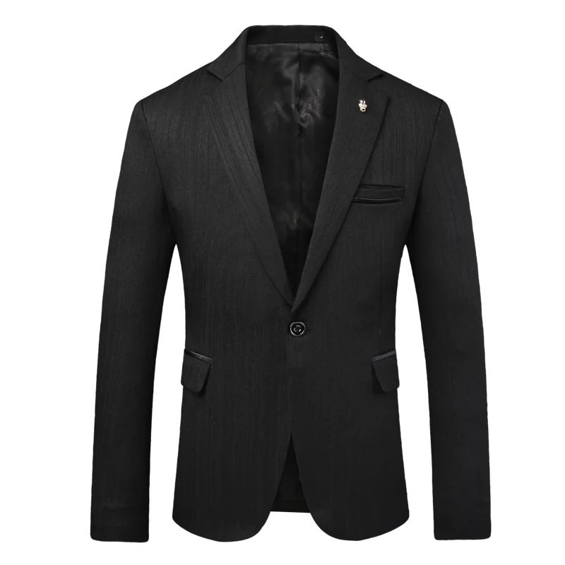 Пиджак мужской модный узкие в британском стиле с принтом высокое качество плюс
