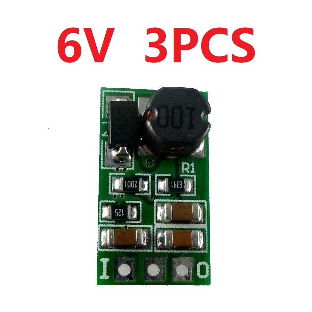 6V output 3 шт. DD4012SB 5 Вт 7-40 В до 3 в 3,3 В 3,7 в 5 в 6 в 7,5 в 9 в 12 В DC понижающий преобразователь модуль понижающего напряжения регулятор доска - Цвет: 6V output