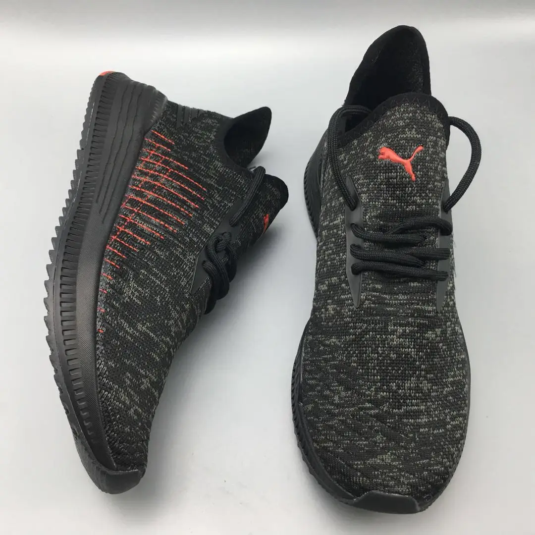 Мужская Черная текстильная спортивная обувь для бадминтона со шнуровкой с