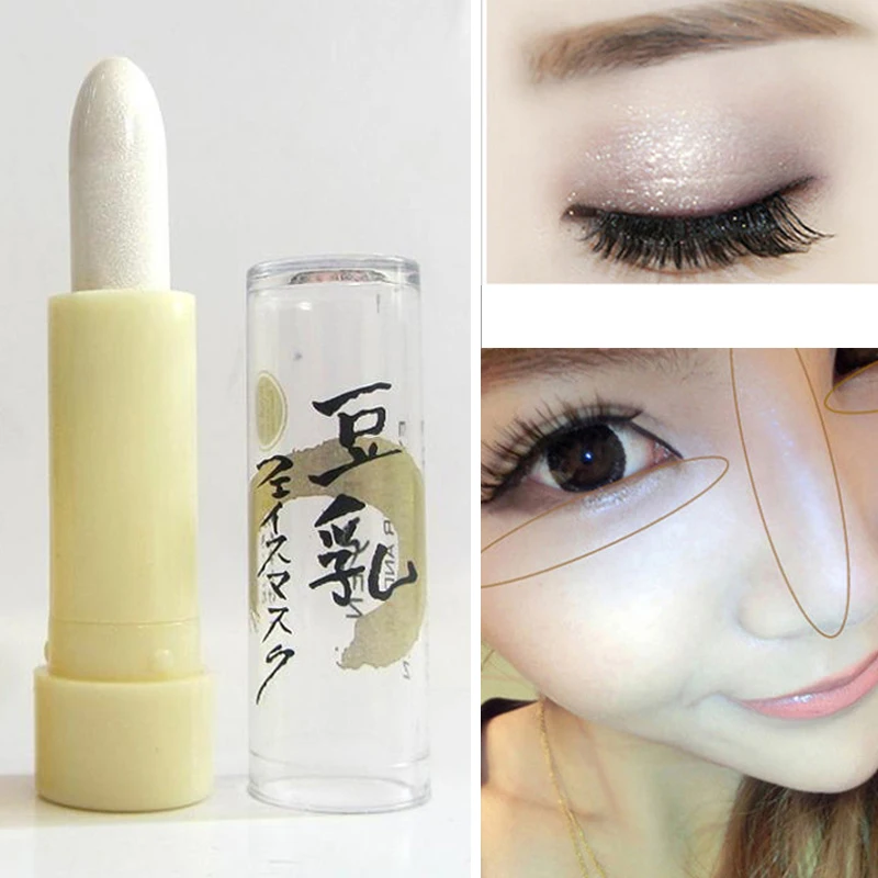 Горячий бренд макияж белые Сияющие тени для век Осветляющий Блеск Мерцающий