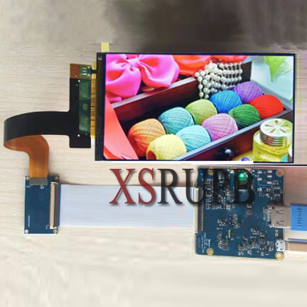 

5,5 дюймовый 1440x2560 2K IPS ЖК-экран с HDMI Верхняя плата контроллера MIPI для Raspberry Pi 3