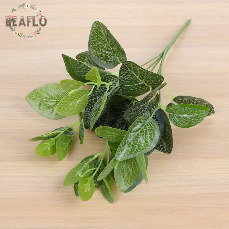 1 букет искусственных пластиковых растений Epipremnum золотистого цвета|leaf