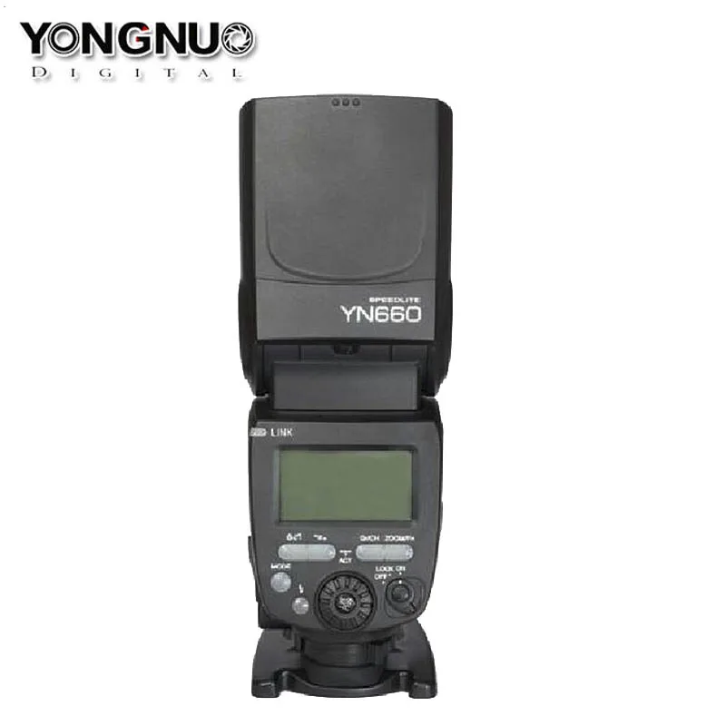 YONGNUO YN660 YN-660 вспышка GN66 2,4G Беспроводная радио Главная Вспышка Speedlite для Canon Nikon Pentax Olympus DSLR камера