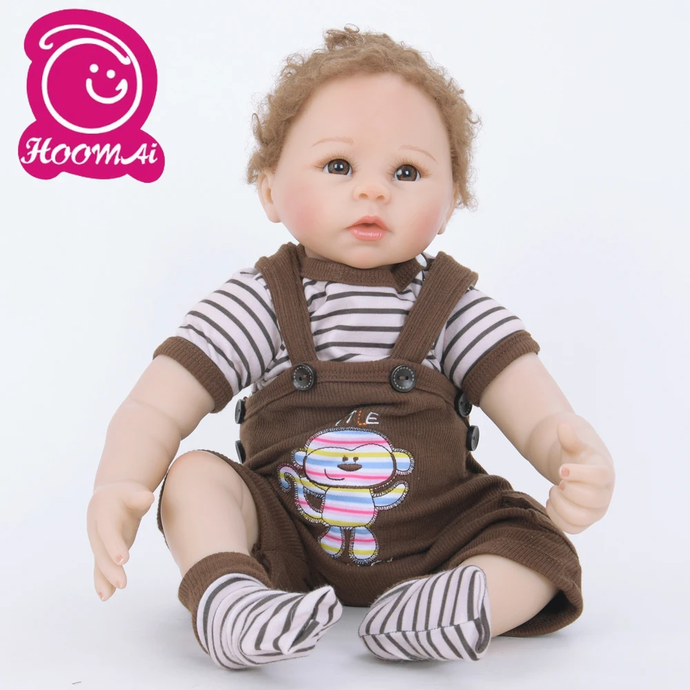 55 см мягкая силиконовая кукла Reborn Baby 22 &quotигрушка для девочек новорожденная