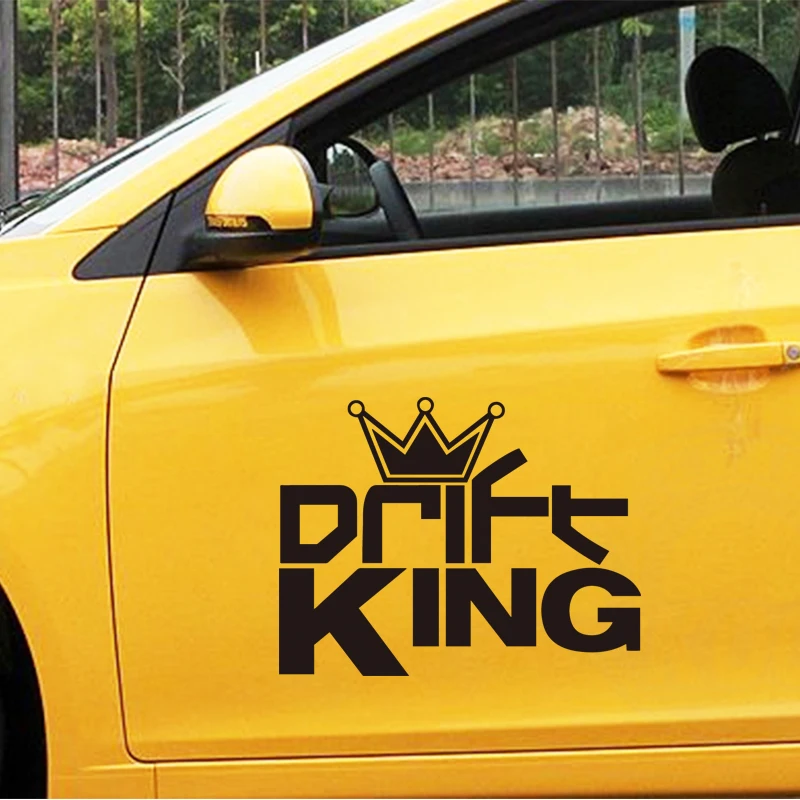 Искусство новый дизайн дешевые украшения дома виниловые Drift King настенные стикеры