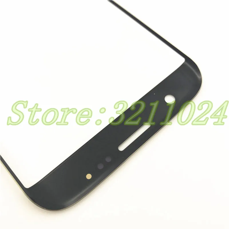 Стеклянный объектив для Samsung Galaxy S7 edge G935 G935F G935FD + логотип|front glass|glass lenssamsung touch panel |