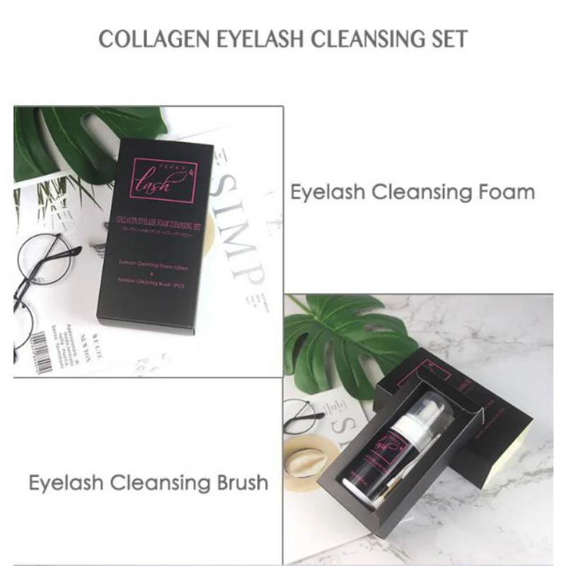 

Professional Eyelash Extensions Cleanser Shampoo No Stimulation Makeup Clean Eyelash Extension Glue Eye Lash Cleaning Foam P1