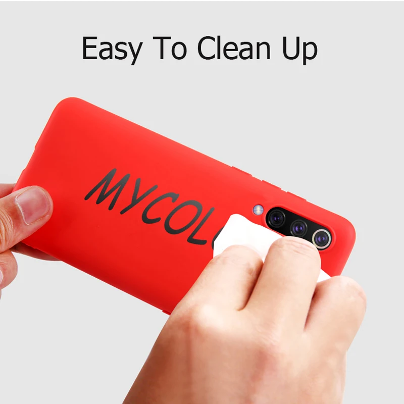 Vopптон для Xiaomi Mi CC9 CC9e чехол телефона жидкий силиконовый мягкий резиновый из ТПУ