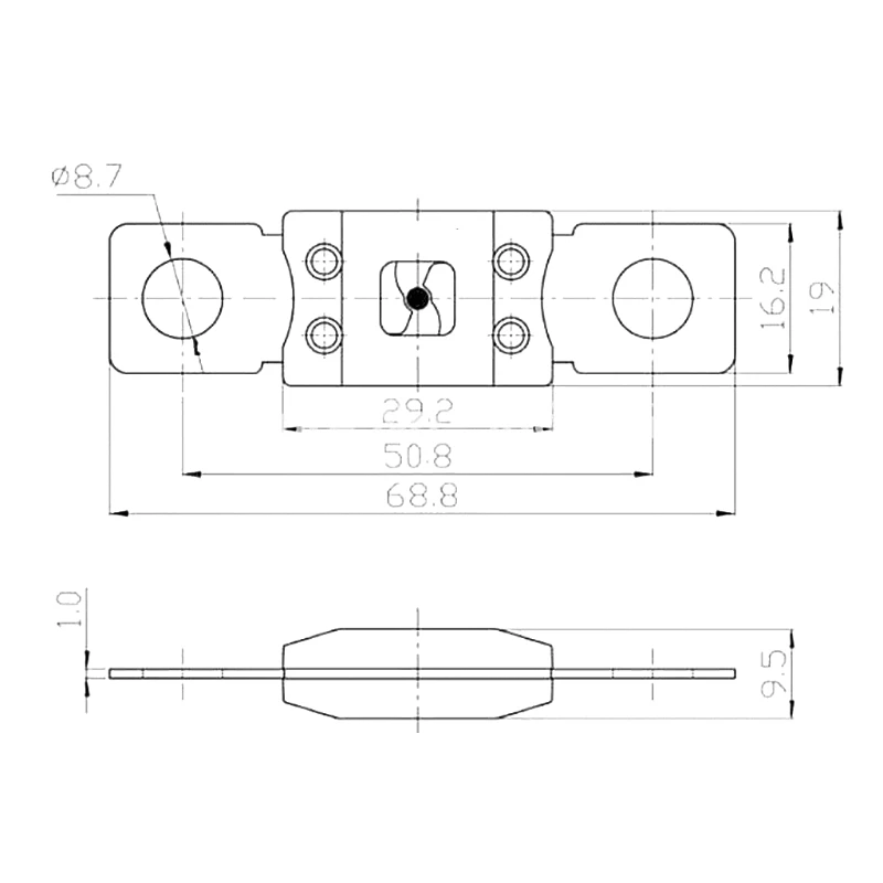 Плоский предохранитель/автоматический предохранитель/предохранитель