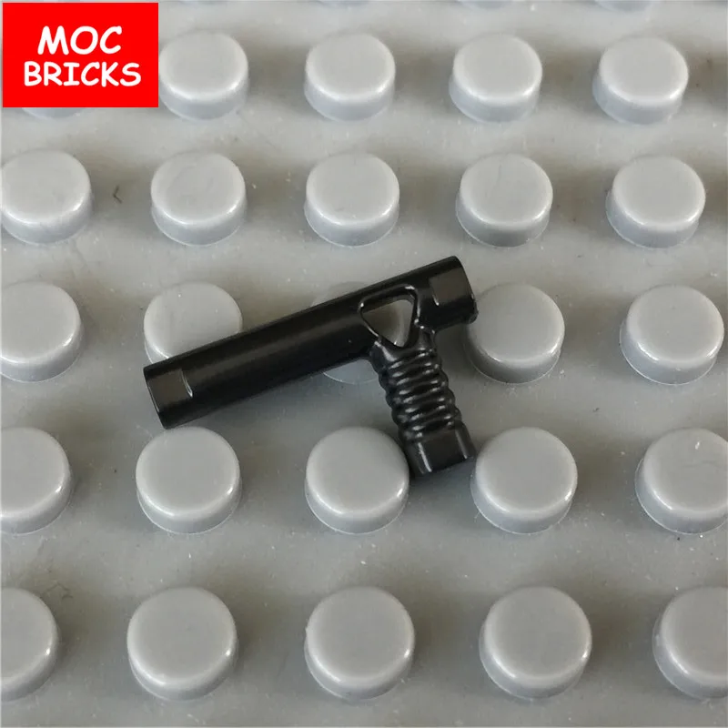 10pcs/lot MOC Bricks Technic Black Connector K60849 Weapon DIY Educational Building Blocks Toys for children Xmas gifts | Игрушки и