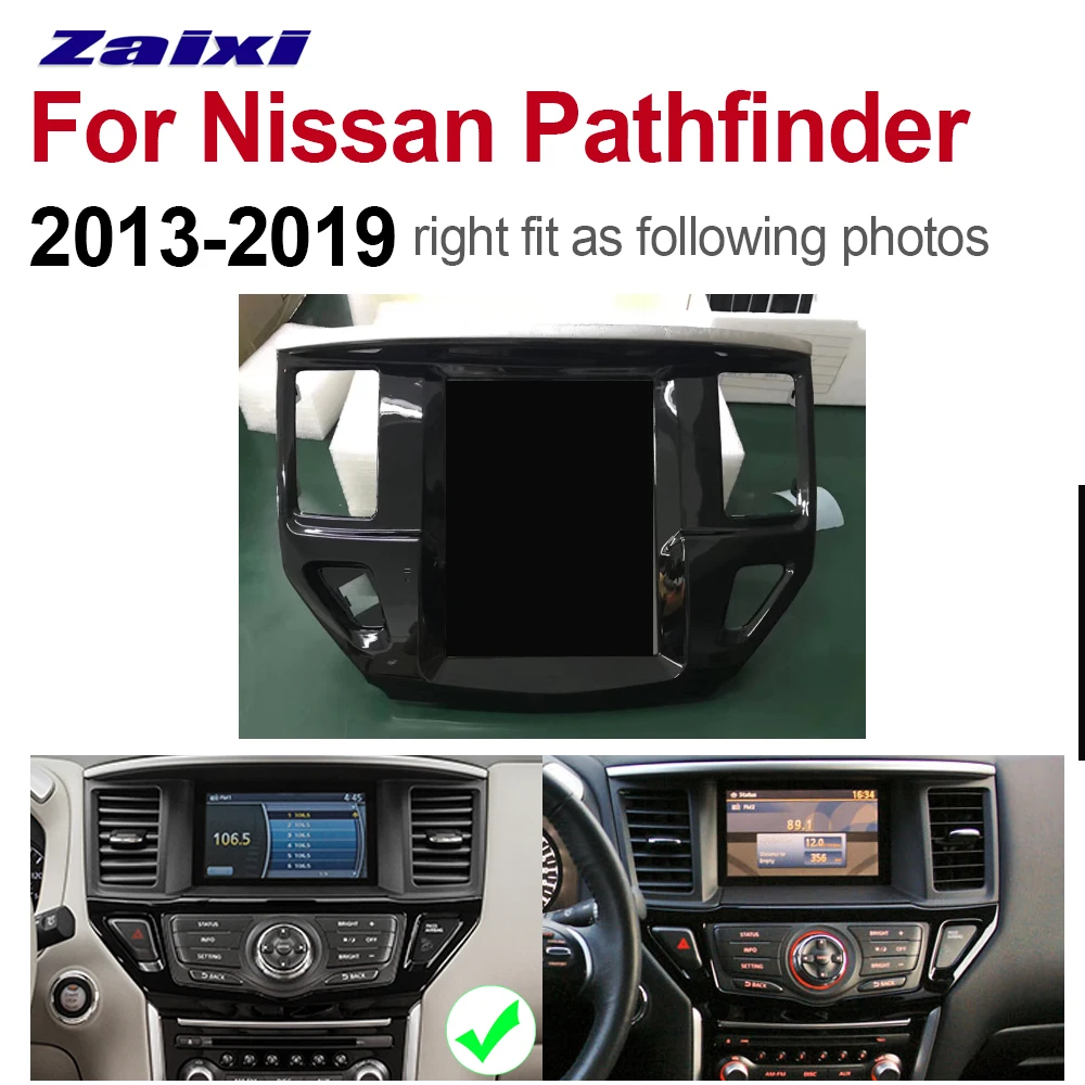 ZaiXi Android автомобильный мультимедийный плеер 2 Din wifi gps навигация Авторадио для Nissan Pathfinder 2013~ сенсорный экран Bluetooth