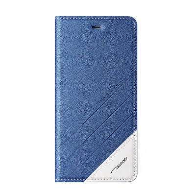 Blue Ts чехол для Xiaomi Mi Note 2 Чехол Магнитный Флип кожаный Стенд задняя крышка для Xiaomi Mi Note 2 Чехол защитный корпус - Цвет: Blue