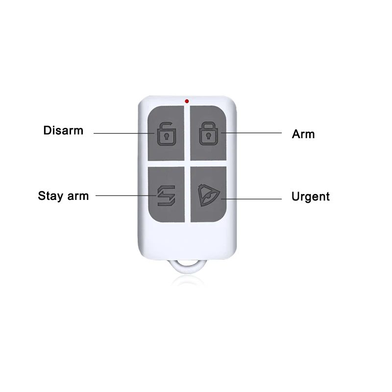 Fuers Android IOS приложение 433 МГц датчик двойной сети GSM PSTN вызов LCD умный дисплей +
