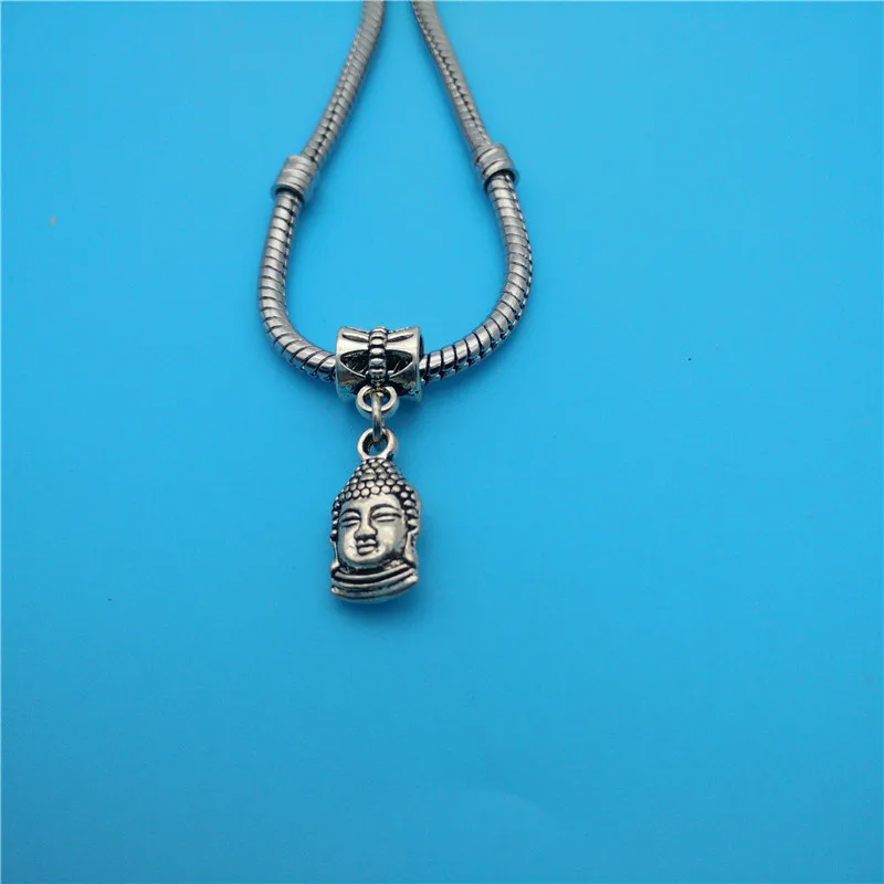 Винтажная подвеска в виде головы Будды из серебра подвески для ювелирных изделий