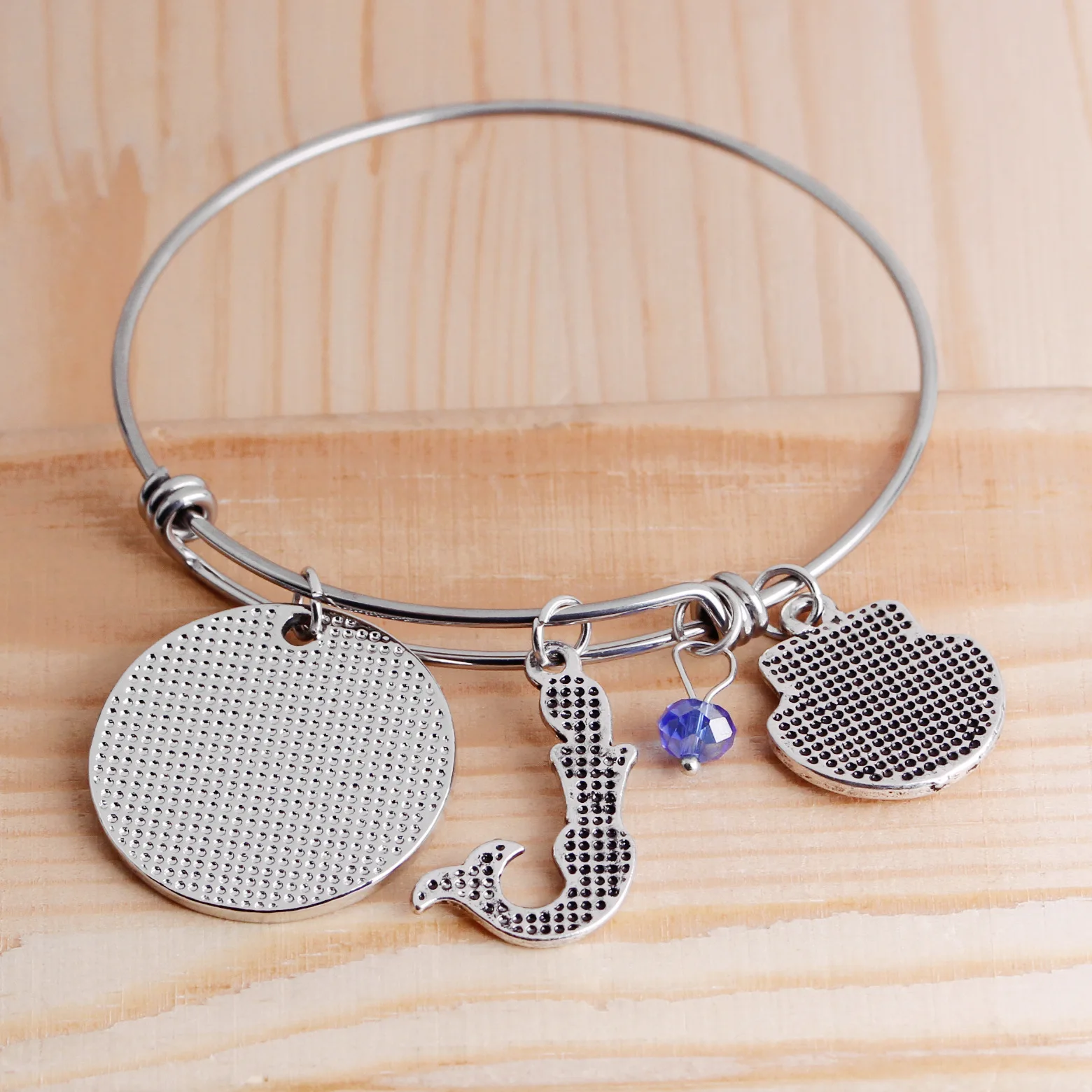 2018 Новый Charm браслет Русалка подарок женский Love в виде морской раковины цепь