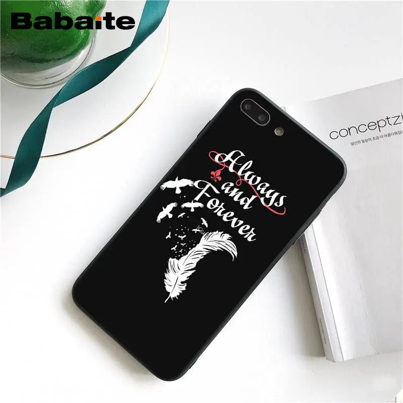 В Дневники вампира Женские туфли-лодочки с Телефон чехол для iphone 12 11 Pro Max 8 7 6 6S Plus X