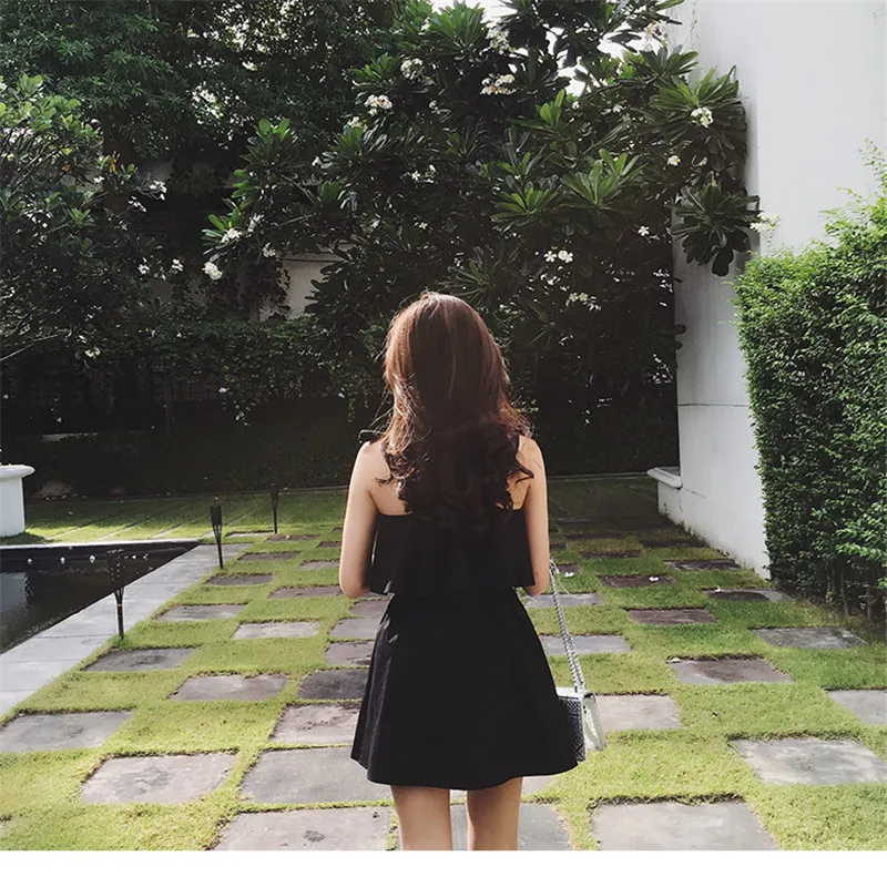 Высокое качество 2019 Европейский стиль лето новый Платье с хлястиками моды