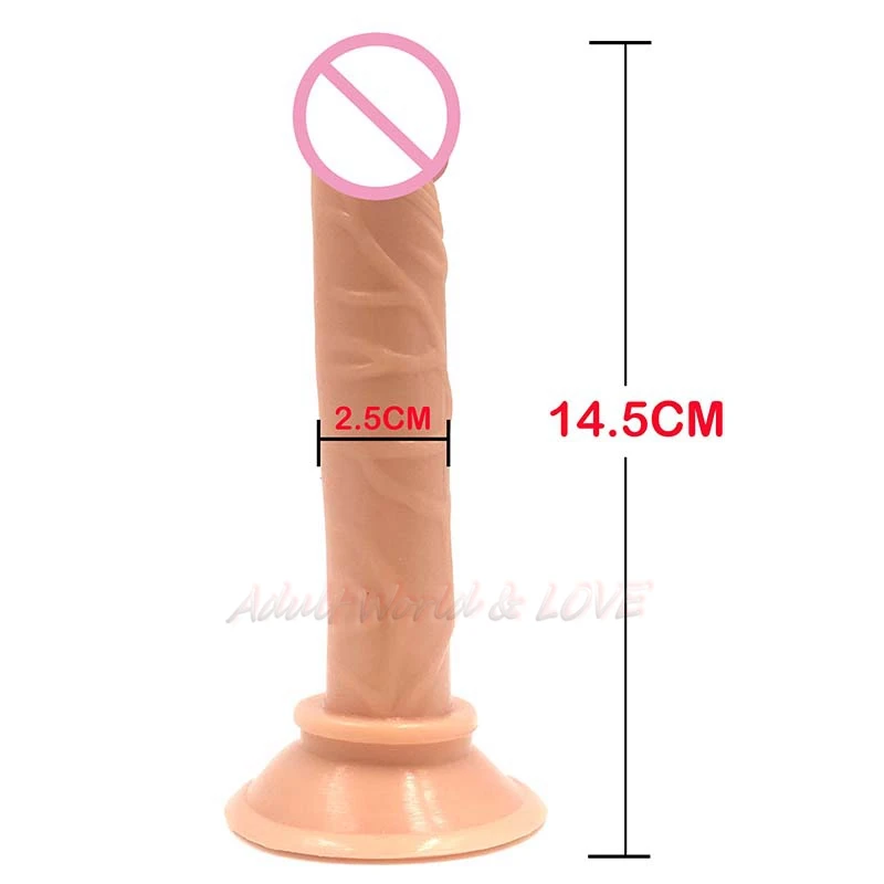 Flesh Dildo silicone Dildos Anal butt plug anal toys for women Adult sex products Female masturbation jelly dildo 145mm length | Красота и