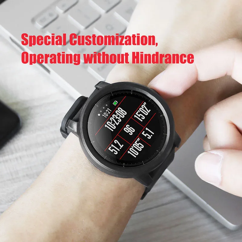 Спортивные Смарт часы PC чехол защитный для Xiaomi Huami Amazfit 2/2S Stratos TU