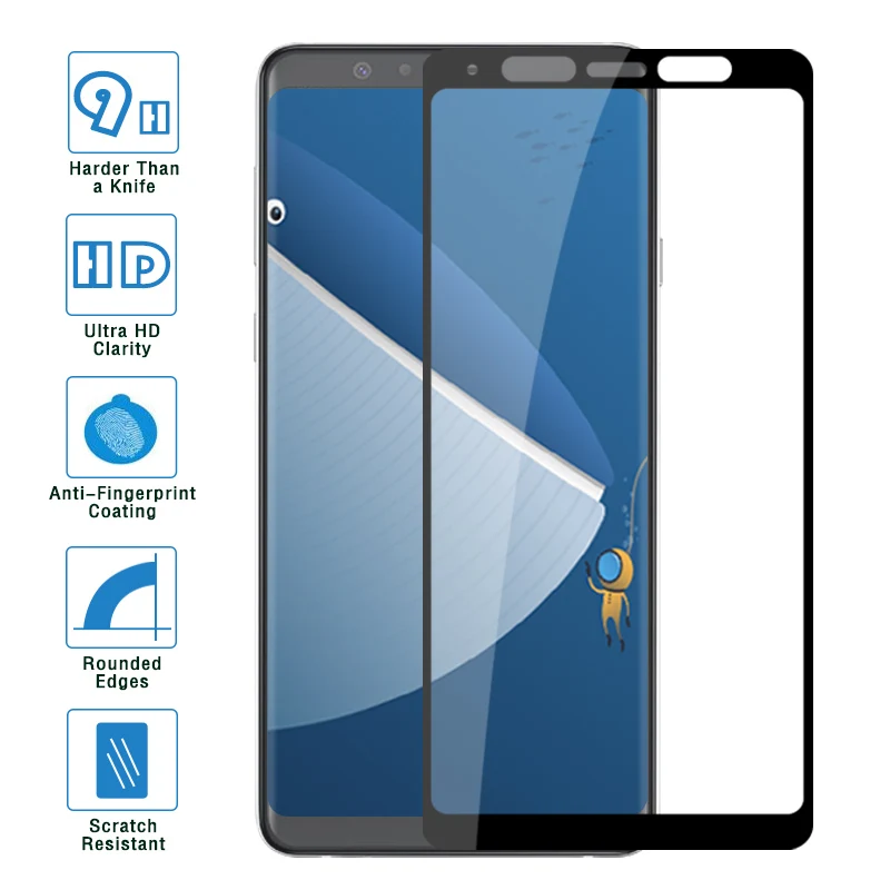 Защитная пленка для экрана Samsung Galaxy A8 Star HD из закаленного стекла Glas A9 G8850|Защитные