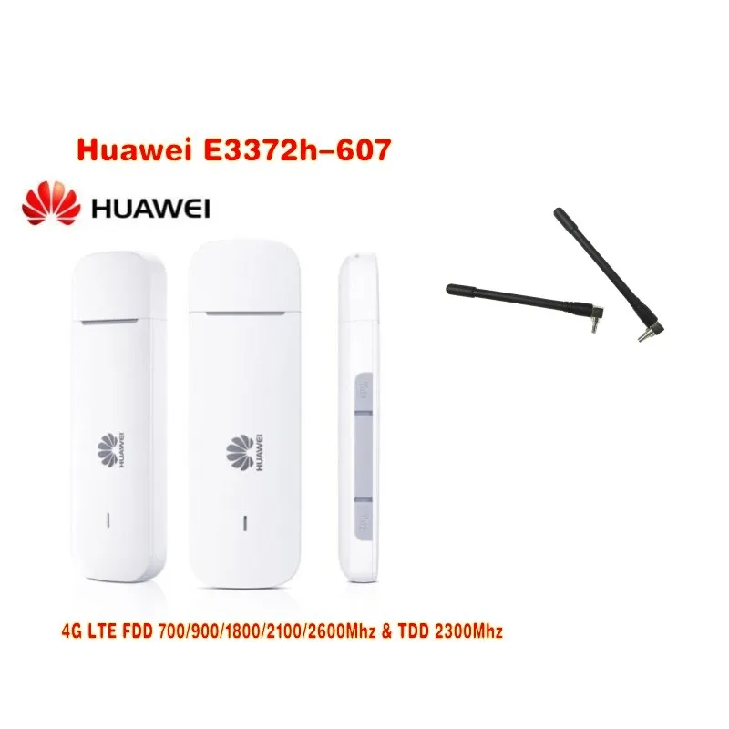 Набор из 10 разблокированных USB-Модемов HUAWEI E3372 150 Мбит/с 4G LTE двойная антенна (с