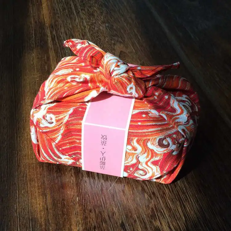 Ткань furoshiki в японском стиле с односторонним принтом/японский классический