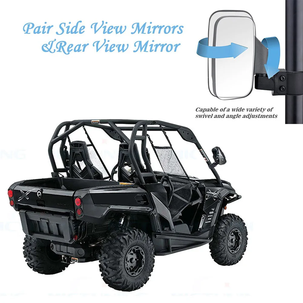 Горячая Большая широкая боковая Скоба для зеркала заднего вида ударопрочная