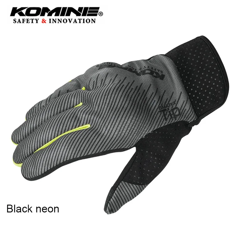 Дышащие Мотоциклетные Перчатки KOMINE унисекс с сенсорным экраном летние дышащие