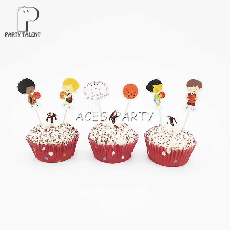 Товары для вечеринок спортивные тематические баскетбольные Детские топперы