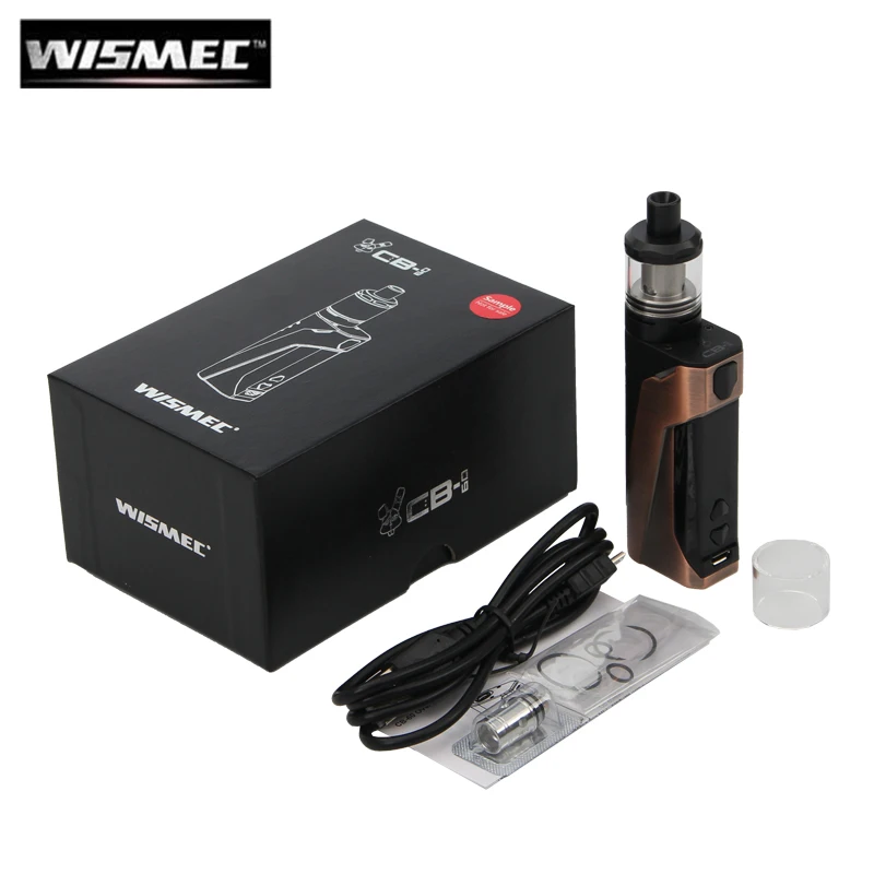 Оригинальный комплект Wismec CB 60 Вт бокс мод 2300 мАч батарея Vape с 2 мл Амор NS Tank