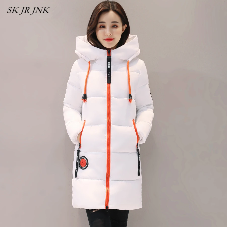 2017 New Winter jacket women Thick Warm Long Loose Parkas Hooded Female Outwear Cotton Padded Coat Plus Size Fashion LW114 | Женская
