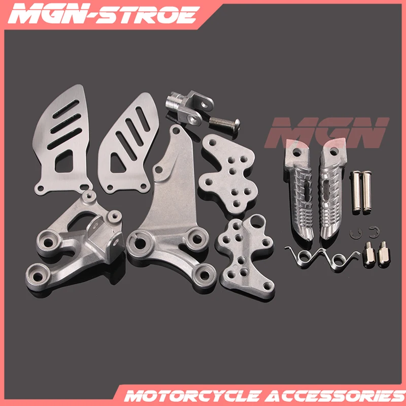 Передние Подножки педали для ног кронштейн GSXR600 GSXR750 GSX600R GSX750R GSXR 600 750 K6 K8 06 07 08