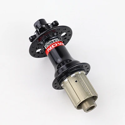 Rear Black 32H Тайвань Novatec D791SB-B15 D792SB-B12 горный велосипед с дисковым тормозом концентратор 32 H через мост Черный передний 2 подшипник задний 4 подшипник - Цвет: Rear Black 32H