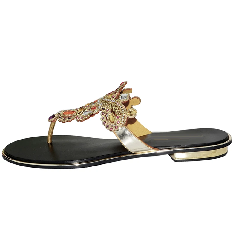 Женские летние шлепанцы с вырезами на плоской подошве Размеры 33 42|fashion slippers|slippers