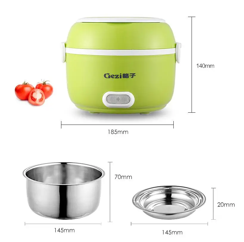 Трехслойная электрическая мини рисоварка однослойная Электронная с подогревом