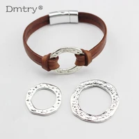 dmtry 5pcs fashion jewelry new arrival punk rock round jewelry beads accessories jewelry findings diy handmade charms bb0030